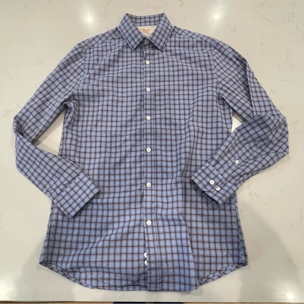 An Original Penguin Checkered Dress Shirt